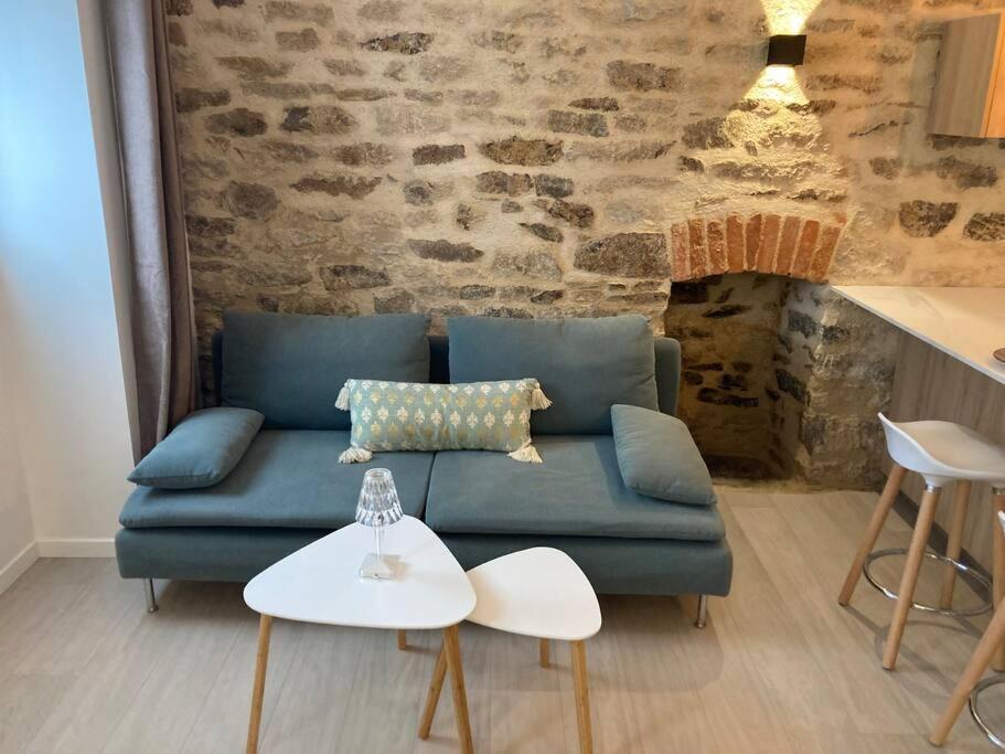 Appartement Centre Ville Quimper Avec Terrasse Bagian luar foto